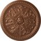 Ekena Millwork Swindon Ceiling Medallion (Fits Canopies up to 2 7/8"), 16 7/8"OD x 1 1/2"P, Polished Copper CM16SWPOS - alternate 1